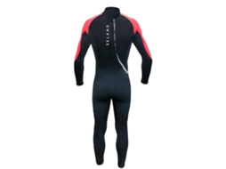 Macacão de Neoprene Infantil de Manga Comprida com Zíper Nas Costas Mundaka Ii Preto 6 Yearsseland