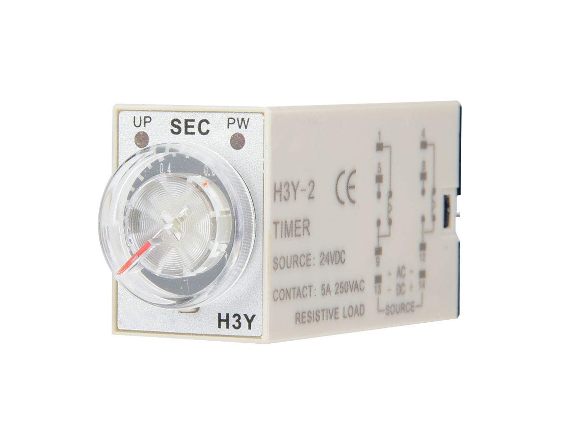 Relé De Tempo Yctze 24v Interruptor Controle 30s (10s)