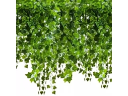 Guirlanda de Hera/folhas 50 Metros, 2 Metros Verde BRILVIBERA