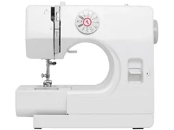 Mini Máquina De Costura Pequena Máquina De Costura Portátil Com Costura Reversa 12 Pontos Embutidos Branca Yizhood