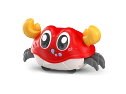 Mali brinquedo de Caranguejo Infantil Rastejante Interativo Cute Desenho Animado Vermelho