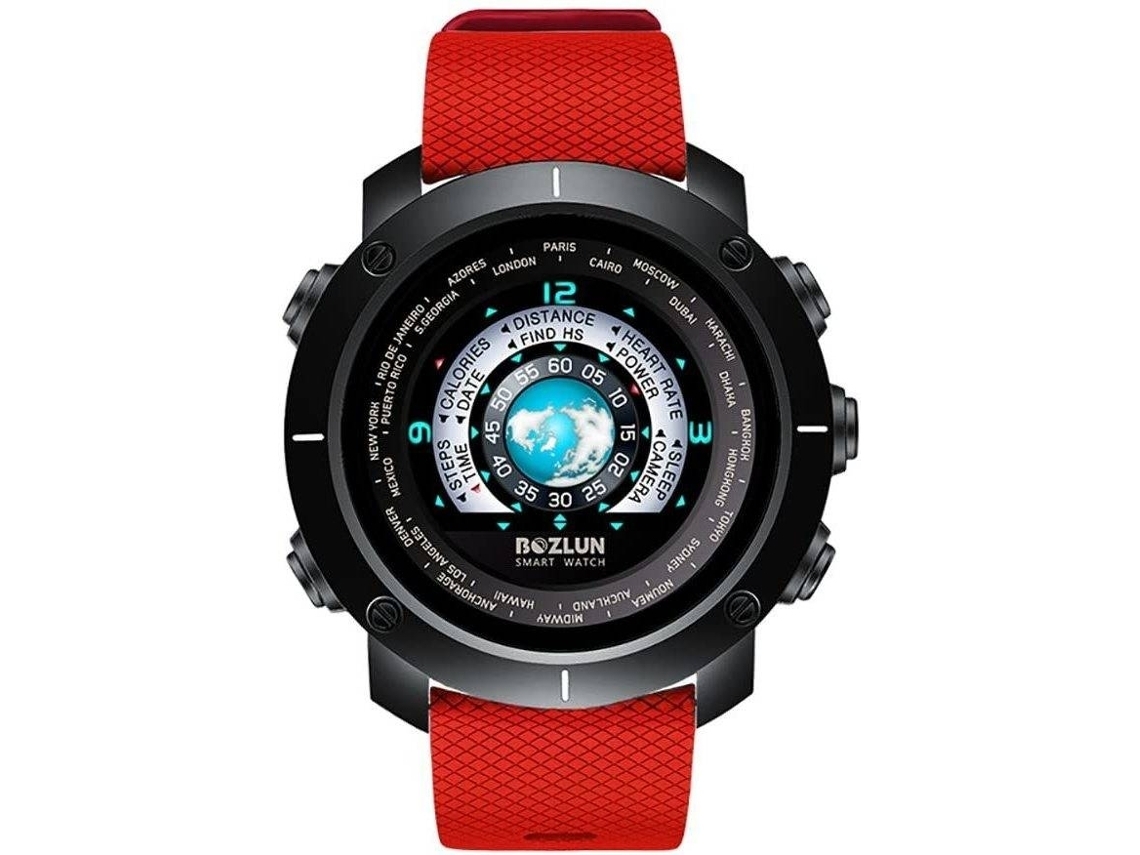 Smartwatch ALIMENTATION Yiz237 Vermelho