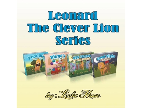 Livro Leonard The Clever Lion Series De Leela Hope (inglês)