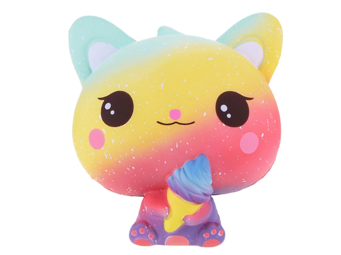 Ats juguete de Muñeca Gatito Helado Slow Rebound para Niños Y Adultos Alivio de Estrés Squishy