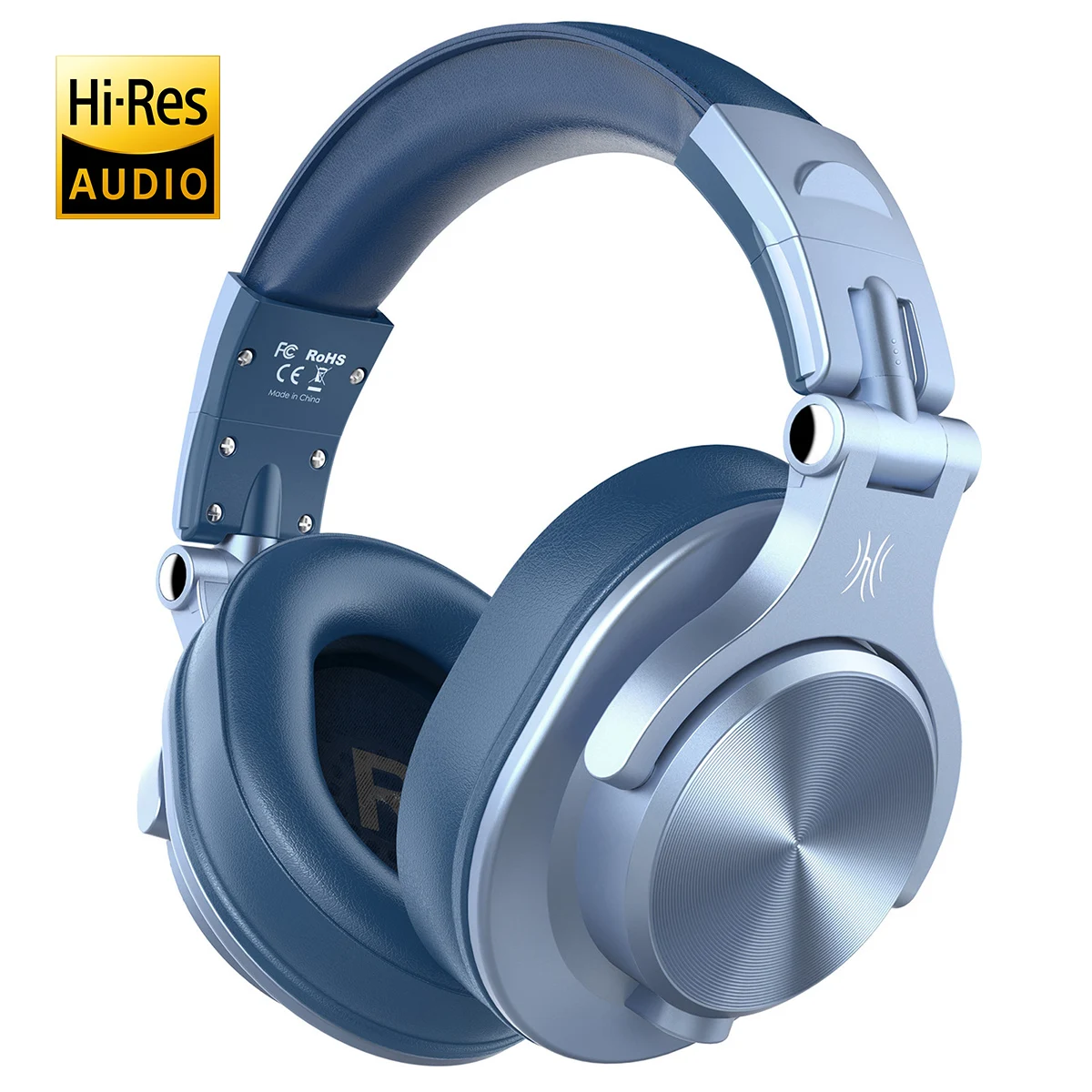Fones De Ouvido Bluetooth (azul Celeste), Fones De Ouvido Sem Fio De Áudio De Alta Resolução, Fones De Ouvido Hifi 72h