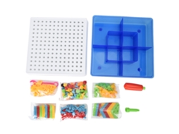 Mali brinquedo Educativo Diy 234pcs Conjunto de Blocos Parafusos e Porcas para Crianças