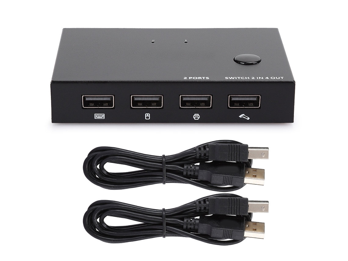 Switch Kvm LAXISCREED Compartilha Teclado Mouse Impressora