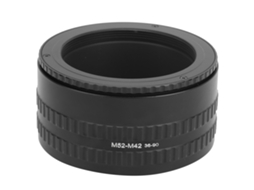 Ewyi M52‑m42 36‑90mm Adjustable Focusing Helicoid Tube Adapter Magnify Macro Lens Ring LAXISCREED