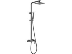 Imex – Suécia Coluna De Duche Monocomando Preto Mate Negro Mate