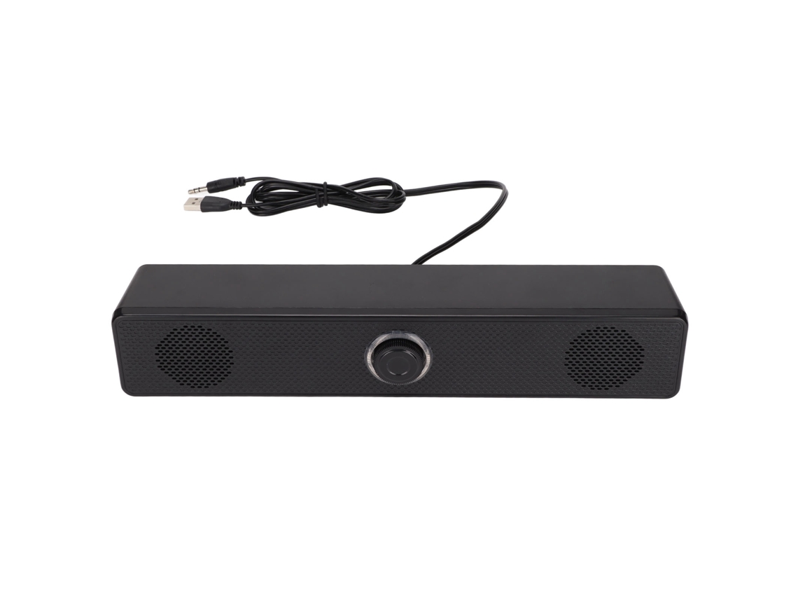 Altifalantes de Computador com Fio EOOCOO (entrada de 3,5mm, Alimentado por Usb)