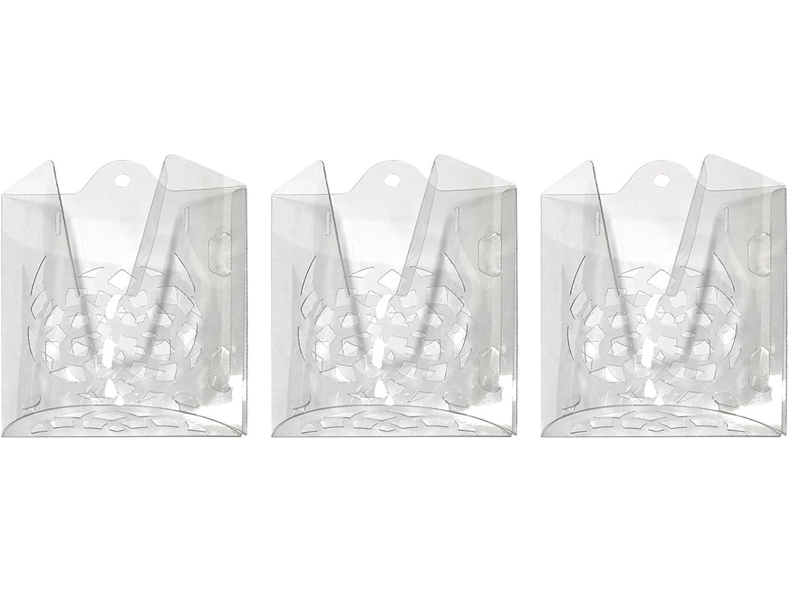 Vaso de Parede Genérico, Respirável, Leve, Decoração para Casa Kit de 3 Vasos para Orquídeas para Quintal, Pátio, CHABERLU