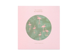 Álbum de Fotos Adesivo LAXISCREED Pássaro Rosa
