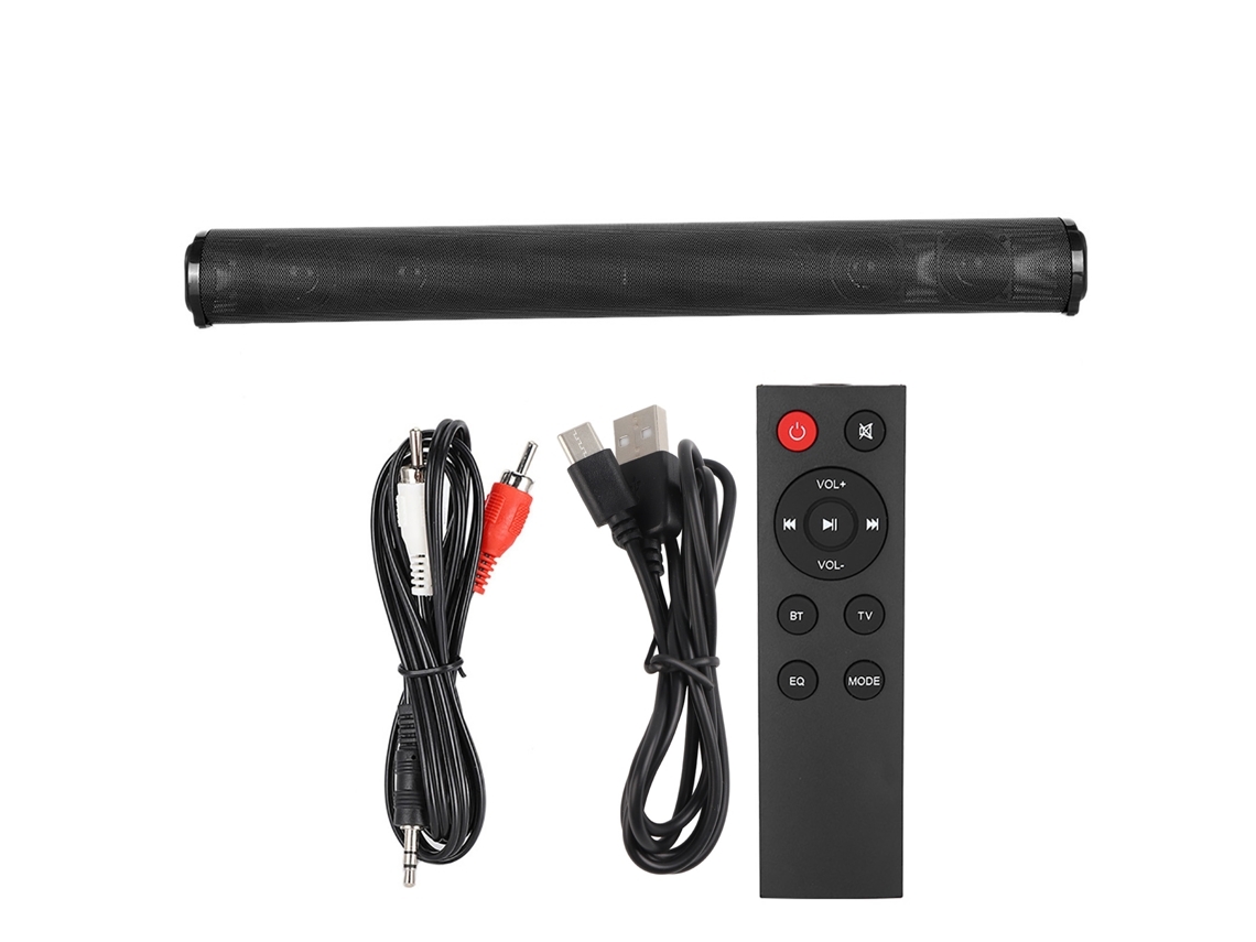 Portable Soundbar With Bluetooth 5.0 And Remote Control.