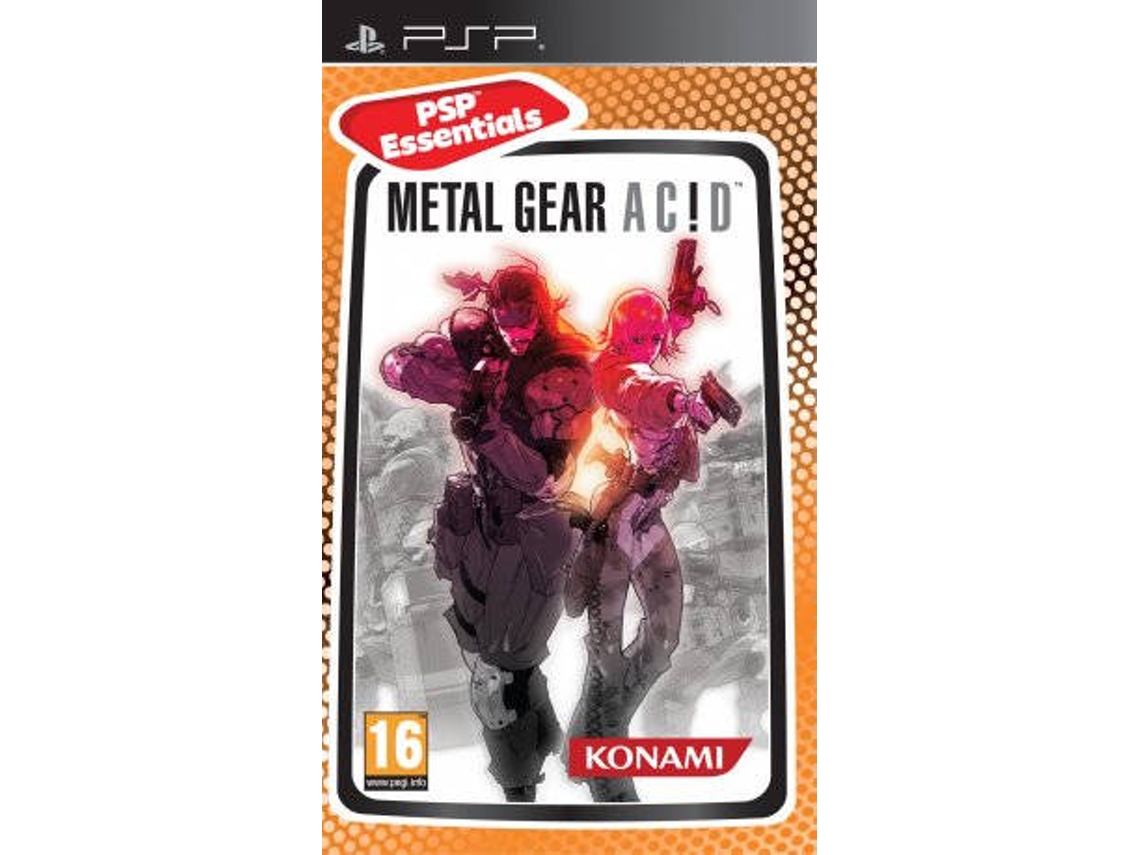 Jogo PSP Metal Gear Ac!d