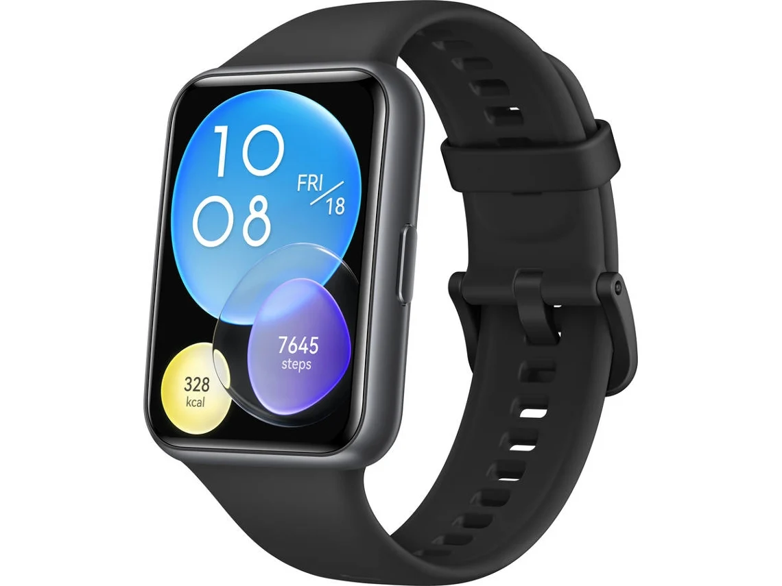 Relógio Desportivo HUAWEI Watch Fit 2 Active (Bluetooth - 10 dias de autonomia - Preto)