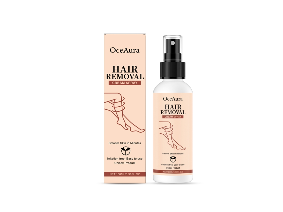 Oceaura Spray Depilatório Que Hidrata a Pele do Corpo LAXISCREED