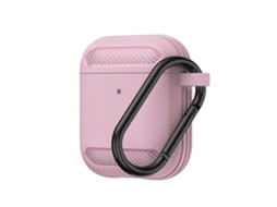Camada protetora de TPU com fibra de carbono resistente a impactos para celulares Sem Fio AirPods 1/2 GIECY