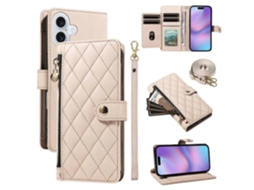 Capa Carteira Com Alças, Estilo Macacão, Compatível Com Iphone 17 - Verde Claro - Multicolorida