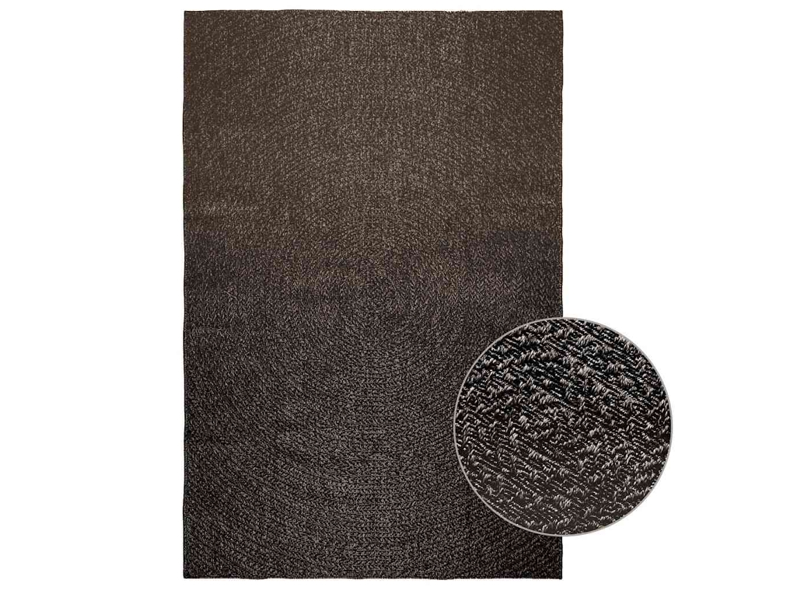 Vidaxl Tapete Zizur Antracite 160x230 Cm Aspeto Juta Interior Exterior