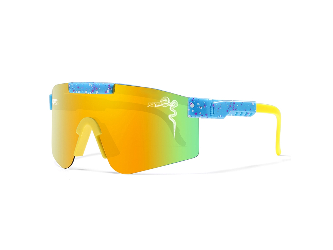 (estilo 8) Óculos De Sol Unissex Para Ciclismo Com Proteção Uv400 E Lentes De Polímero À Prova De Vento.