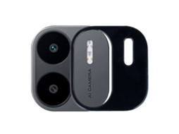 Protetor Câmara Metalizado Preto para Xiaomi Redmi A2 LA CASA DE LAS CARCASAS