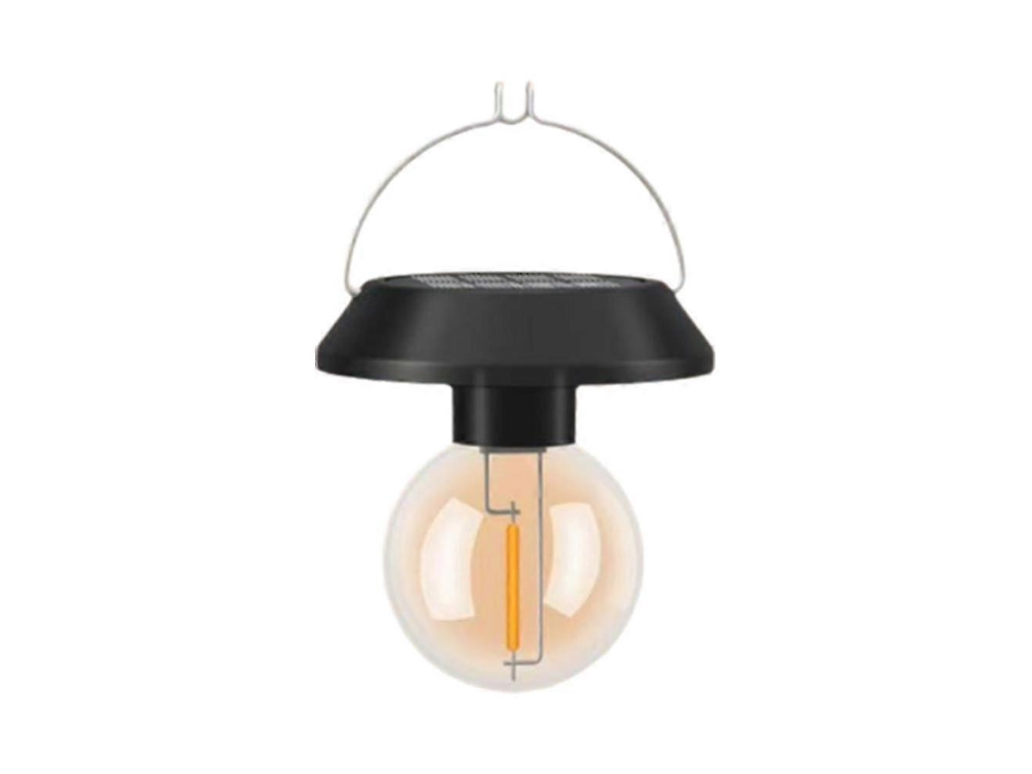 Lanterna Solar Suspensa AQUAFORGE para Camping, iluminação Led, jardim e áreas externas, instalação simples