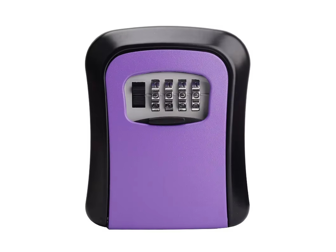 Cofre Chaves Eifson Montagem Segredo 4 Dígitos 8.5x3x6.2cm (roxo)