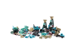 Conjunto De Brinquedos De Areia Eduplay, Durável, Com 59 Peças, Ideal Para Crianças Na Praia.