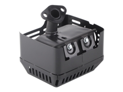 Mofle De Escape Para Bomba De Água E Gerador Motor Gasolina 168f 170f 2kw 3kw