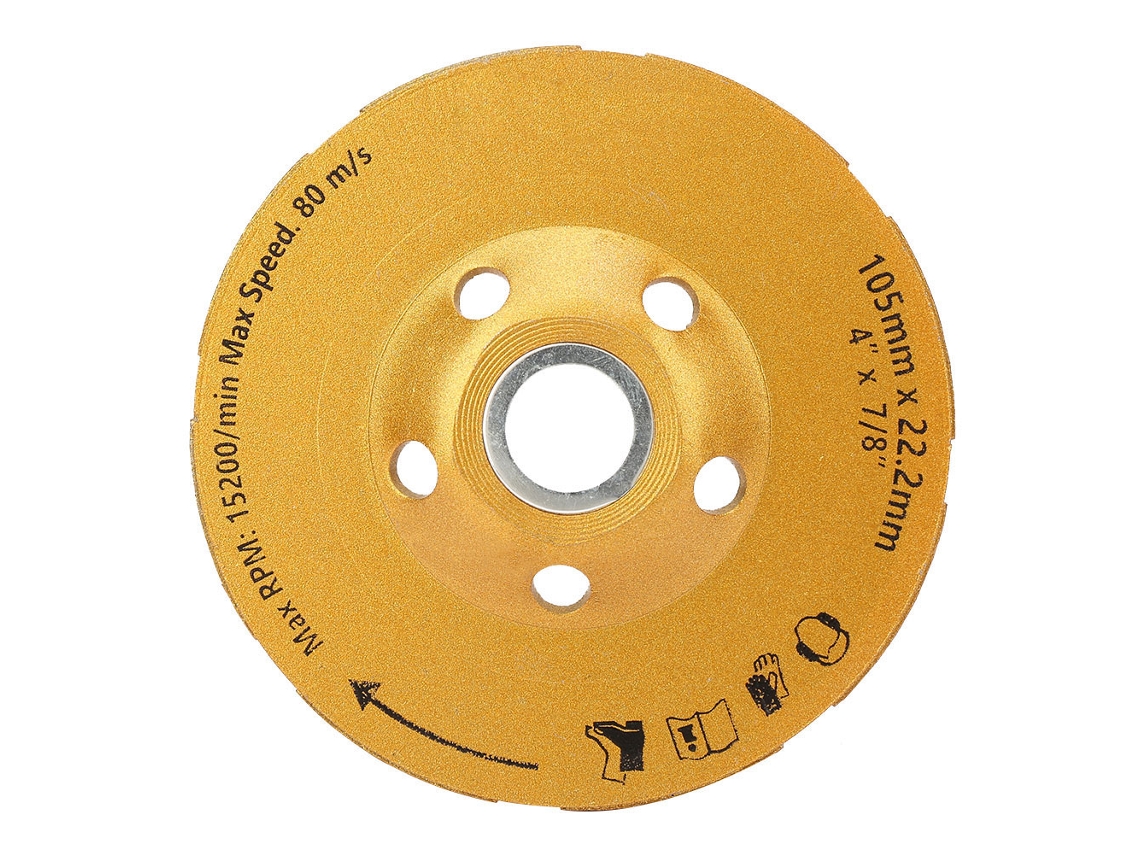 Laxiscreed Esmeril De Segmentos Diamantados Para Polimento De Mármore E Concreto De Alta Performance