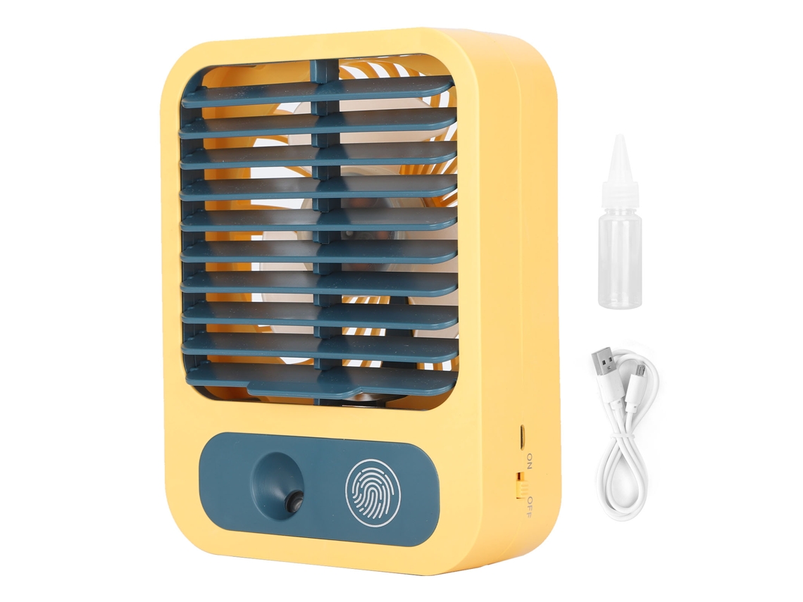 Ventilador de Mesa com Pulverização USB Recarregável | S/MARCA