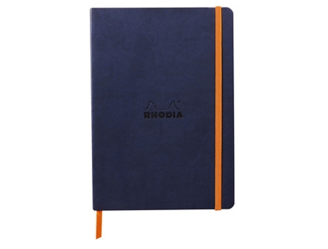 RHODIA 117378C Caderno e Bloco A5 80 Folhas Azul
