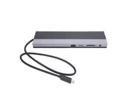 Hub Usb-c (expansão De Três Monitores 12 Em 1 Multifuncional) Estação De Docking Para Laptop