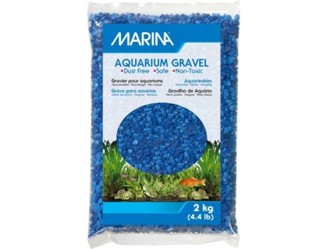Areia Decorativa para Peixes  Mix (Azul)