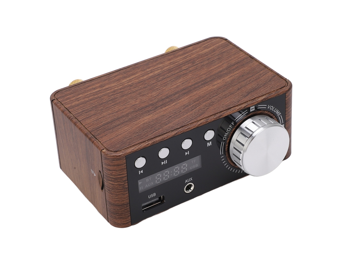 Amplificador De Áudio Digital Laxiscreed Com Bluetooth 5.0 E Som Estéreo Hifi De Alta Qualidade