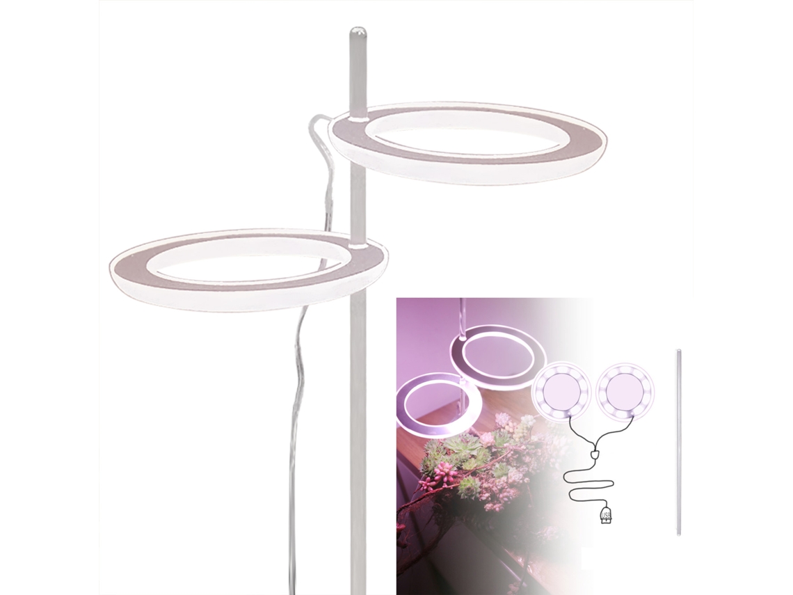 2026 luz Led de Crescimento Vegetal de Espectro Completo para Plantas, Flores e Suculentas, Luz de Complemento para Interiores Residenciais