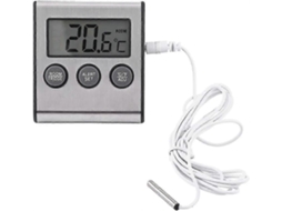 Termômetro de Geladeira, Monitor Lcd Digital com Temperatura Sonda Geladeira 50 T GOKOCO