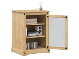Vidaxl Móvel De Hifi Corona 60x50x82 Cm Madeira De Pinho Maciça