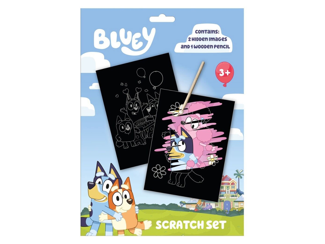 Conjunto Scratch Art Bluey 48206600