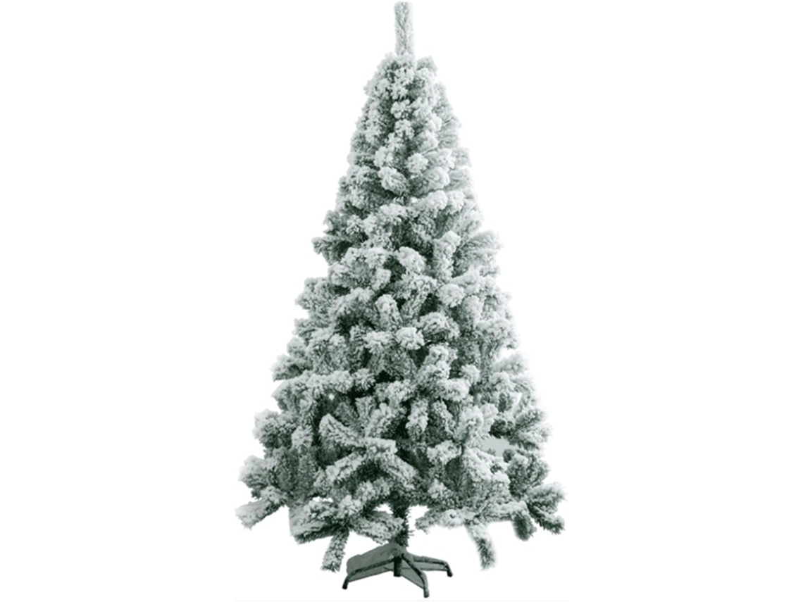 Decoração artificial de abeto Yaoqijie com folhas nevadas para decoração de escritórios e centros comerciais.