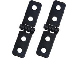 Dobradiças Giratórias Ocultas Para Portas, 2 Peças, Em Metal, Para Armários, Móveis, Dobradiças Retangulares, Ferragens