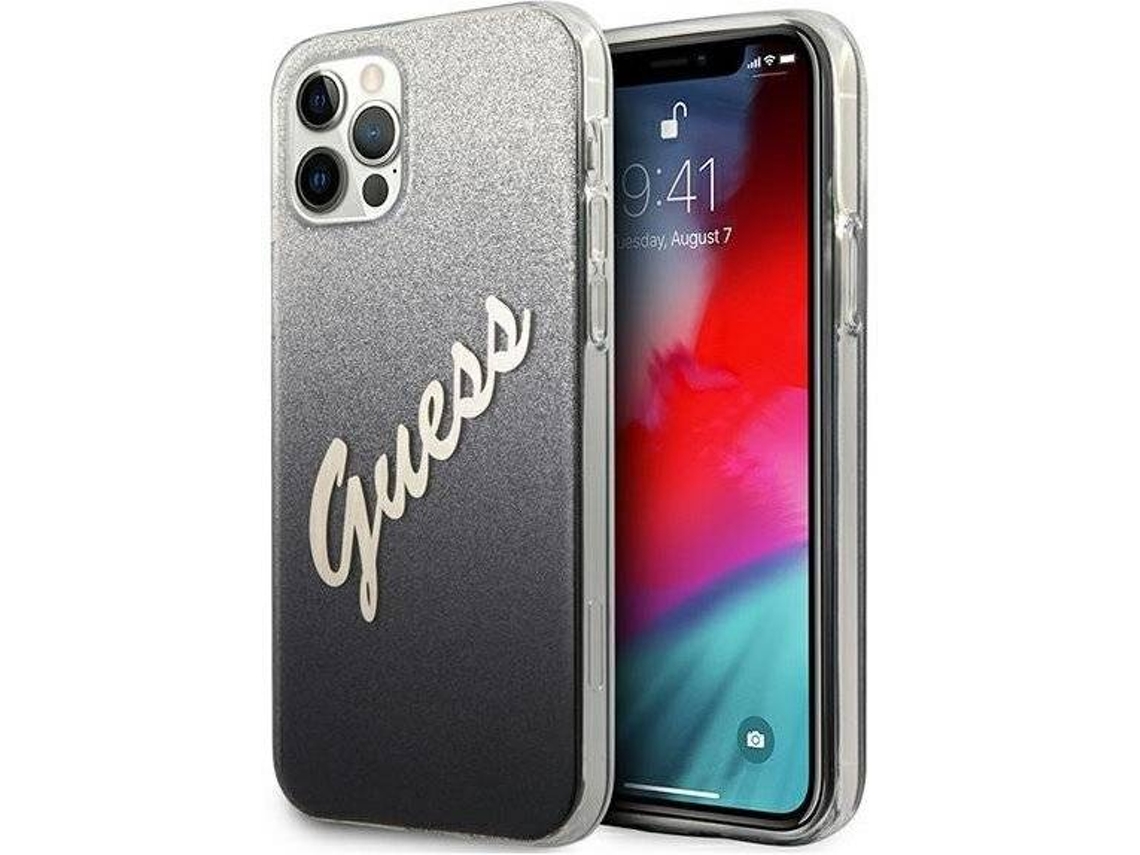 Capa iPhone 12 Pro Max GUESS  Preto