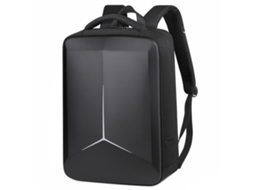 Mochila Rígida Antirroubo HALINUIA para Portátil 17,3 a 18 polegadas com portas USB e C, impermeável e executiva