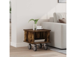 Vidaxl Suporte Para Tv 37 X 35 X 35 Cm Carvalho Defumado
