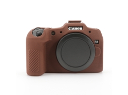 Capa para Canon Eos R8 Capa de Silicone para Câmera com Proteção Contra Quedas CUICH (marrom)