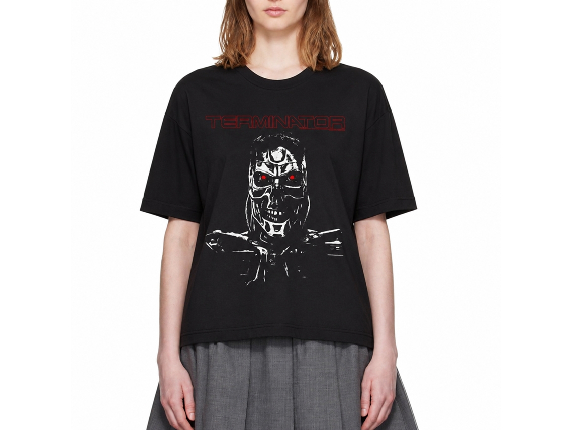 Rockinstone Terminator Second Term Black Adult T-shirt Size:xxxl