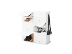 Sapateira Modular Portátil INNOVAGOODS Branco (20 pares - 84 x 96 x 32 cm)
