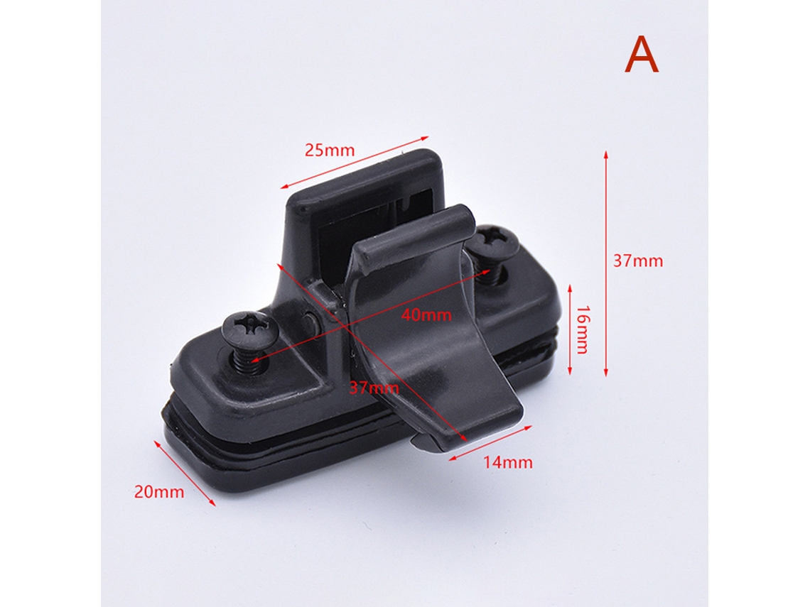 Braçadeira De Encaixe Trava Pressão Para Vidro Porta Escavadeira, 40 Mm, Carro.
