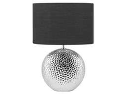 Candeeiro de mesa BELIANI Nasva de Cerâmica Preto 35x35x51