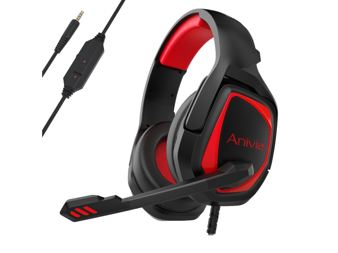 Auscultadores Gaming ZRUXE Mh602 com Microfone, Drivers 50mm e Som Envolvente para PC e Consolas